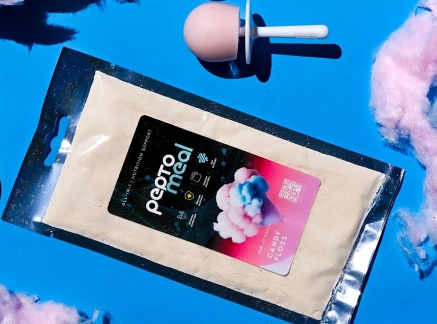 Cotton Candy Ice Cream Popsicles